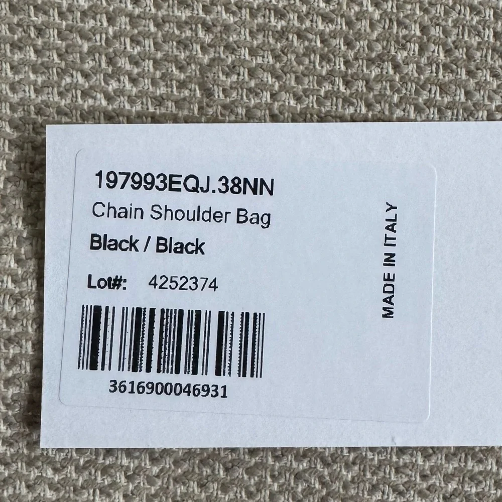 Celine Black Triomphe Chain Shoulder Bag - Picture 15 of 15